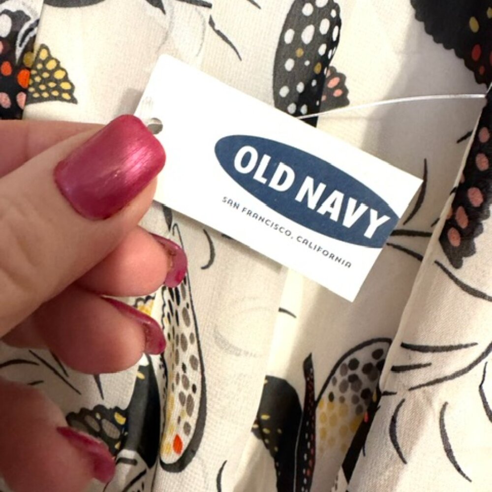 NWT    OLD NAVY     PRINT SPRING/SUMMER  SKIRT  SIZE:  MED         #Z - Picture 8 of 8